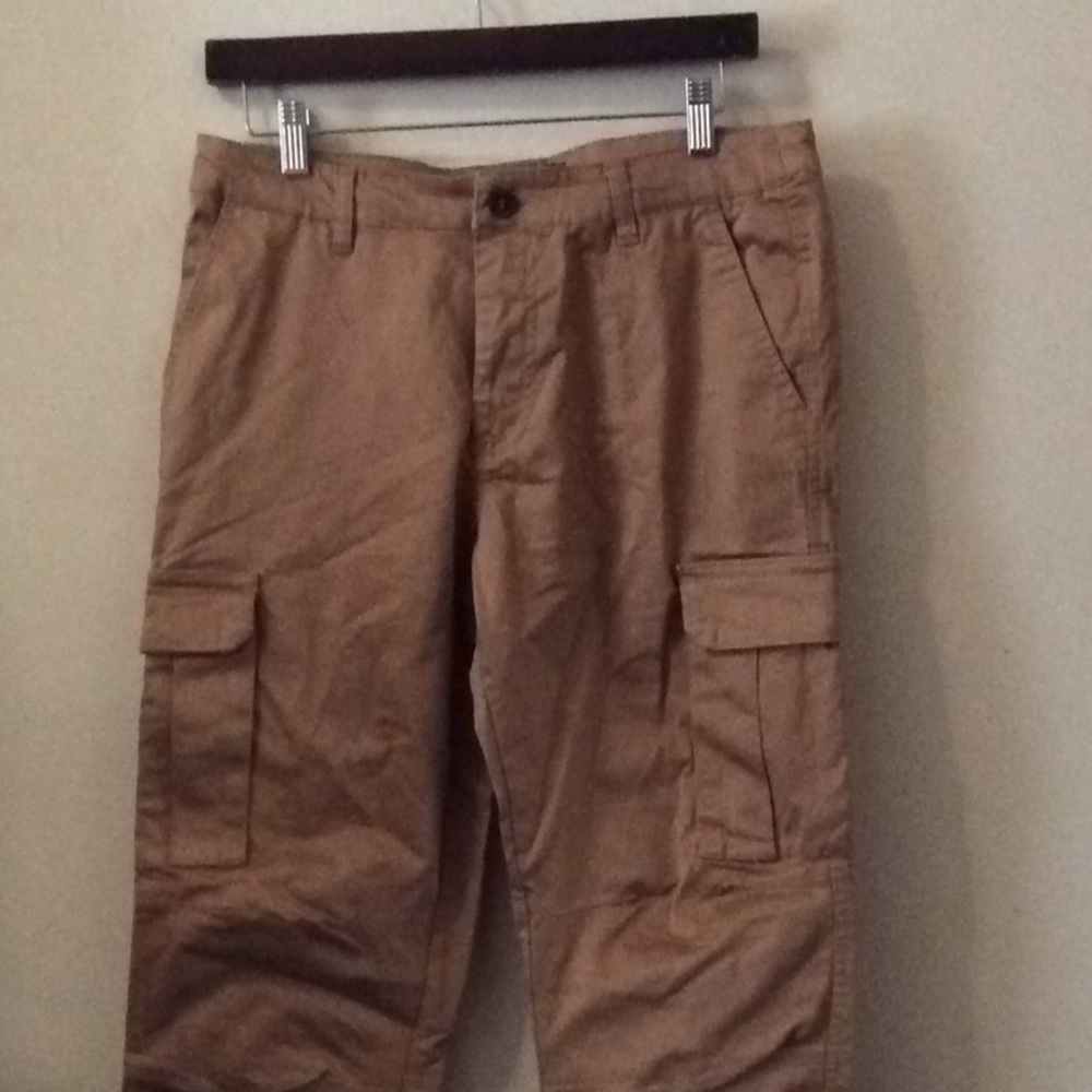 Forever 21 khaki cargo pants